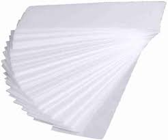 Spunlace pre cut 8cm x 20cm pack 75gsm, 100% polyester 250pce
