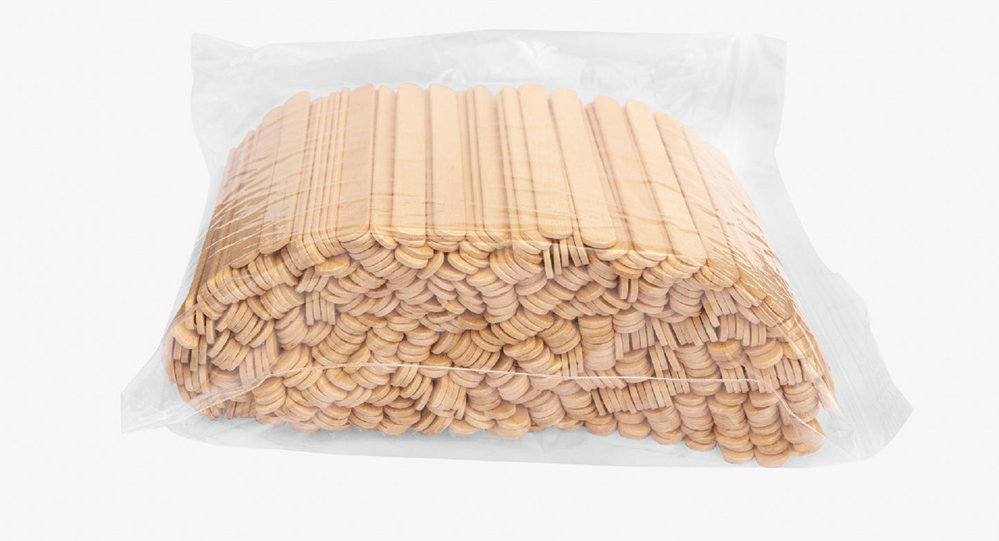 ice pole sticks 500pcs wooden